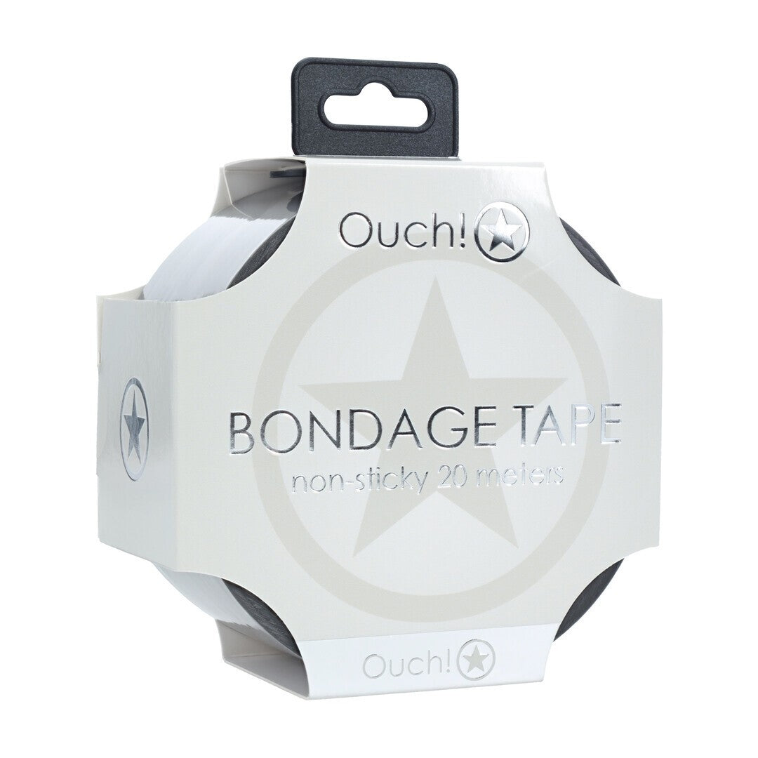 Bondage-Tape aus PVC Weiß 20 m