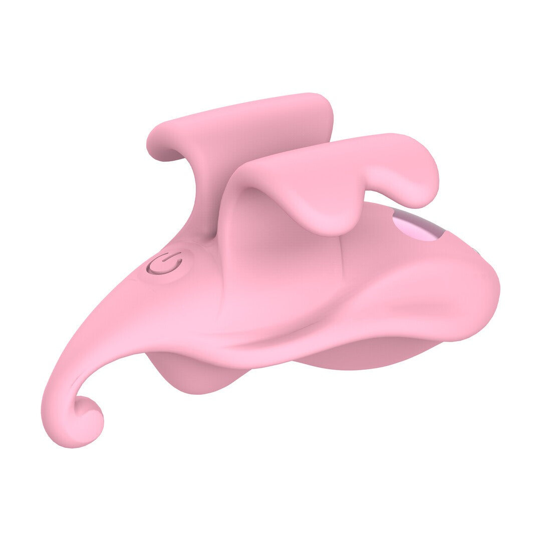 Fingervibrator Dual Rosa