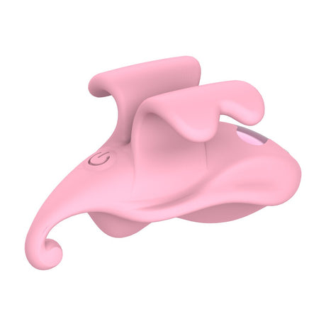 Fingervibrator Dual Rosa