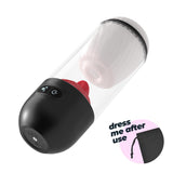 Masturbator Slurpy 2-in-1 abnehmbar Schwarz