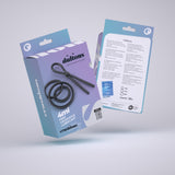 Penisring-Set Daltons aus Silikon Schwarz