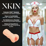 Masturbator Naughty Nurse Tiffany aus TPE klein Hautfarbe
