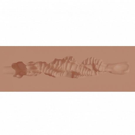 Masturbator The Grip aus TPE klein Hellbraun