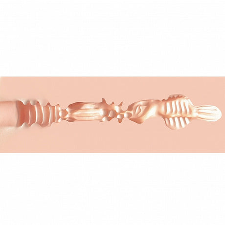 Masturbator Slitline aus TPE groß Hautfarbe