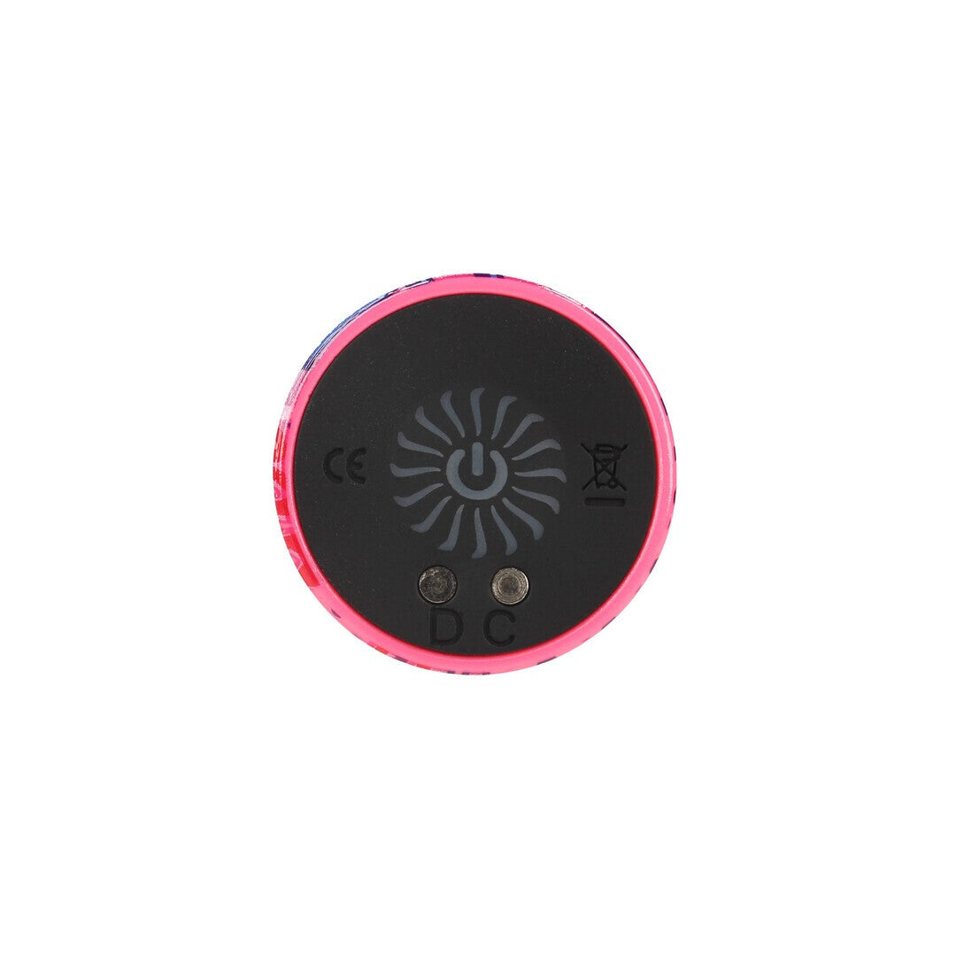 Vibrator Kaotix Pop Art mit Akku Rosa
