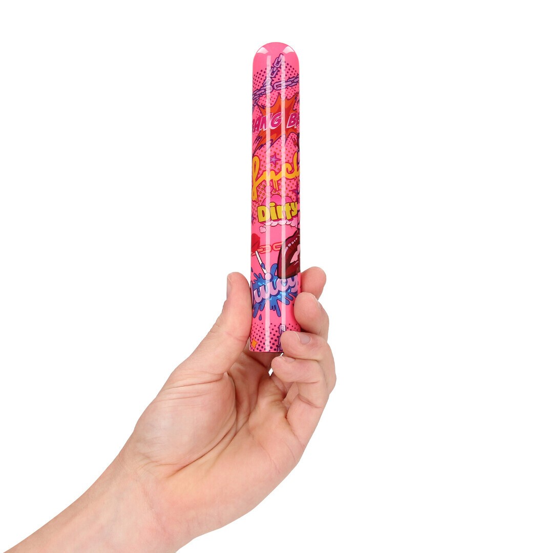 Vibrator Kaotix Pop Art mit Akku Rosa