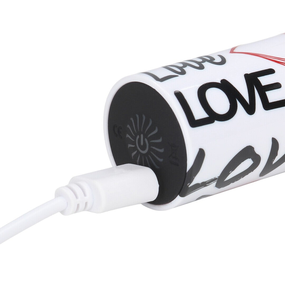 Vibrator Kaotix Love mit Akku Weiß