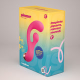 Vibrator Pleaser mit Rotation Gold