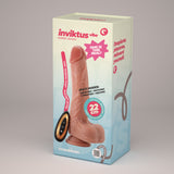Vibrator Inviktus Vibe 8,5 aus Flüssigsilikon Hautfarbe
