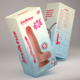 Dildo Inviktus 7 aus Flüssigsilikon Hautfarbe