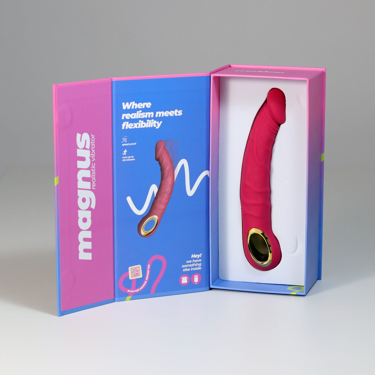 Vibrator Magnus Bend flexibel Gold