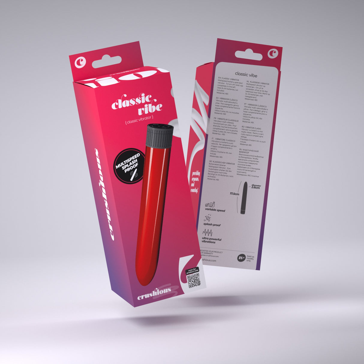 Vibrator Classic Vibe Rot