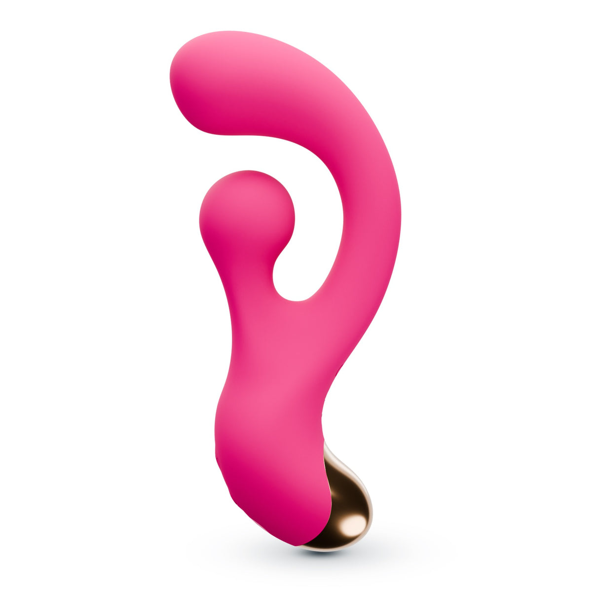 Vibrator Pleaser mit Rotation Gold