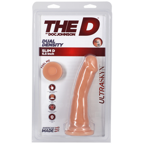 Dildo Slim D realistisch mit Hoden Hautfarbe 16,3 x Ø 3,8 cm