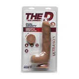 Dildo Uncut D realistisch mit Hoden Braun 17,8 x Ø 4,3 cm