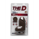 Dildo Fat D realistisch mit Hoden Braun 10,4 x Ø 6,6 cm
