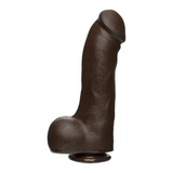 Dildo Master D realistisch fest mit Hoden Braun 24,1 x Ø 8,3 cm