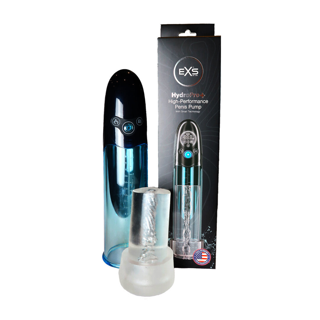 Penispumpe EXS Hydro Pro+ wasserdicht mit Druckspeicher 34 cm – Ansicht 3