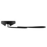 Halsband mit Leine Schwarz