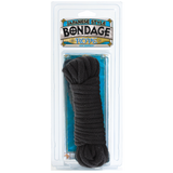 Bondage-Seil Baumwolle japanisch Schwarz 975,4 x Ø 0,5 cm