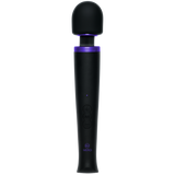 Massagestab Power Wand Silikon mit Akku Schwarz 31,8 x Ø 5,7 cm