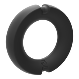 Penisring Paradox Silikon-Metall Schwarz 35 mm