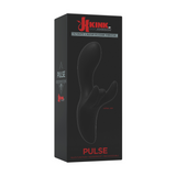 Vibrator Pulse mit 4 Motoren Silikon Schwarz 17,8 cm