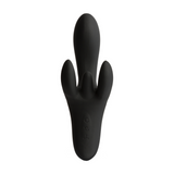 Vibrator Pulse mit 4 Motoren Silikon Schwarz 17,8 cm