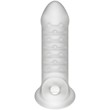 Penishülle Jacked Up schmal mit Hodengurt Durchsichtig 15,2 x Ø 3,8 cm