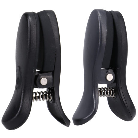 Nippelklemmen mit Vibration und Tasche Schwarz 5,1 x Ø 1,5 cm