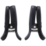 Nippelklemmen mit Vibration und Tasche Schwarz 5,1 x Ø 1,5 cm