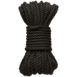 Bondage-Seil Hanf Schwarz 914,4 x Ø 0,6 cm