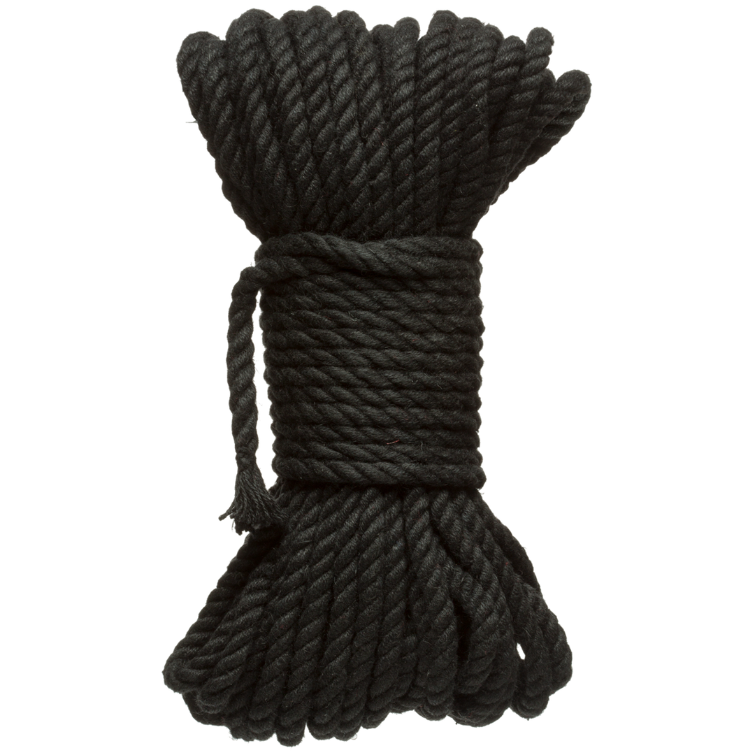 Bondage-Seil Hanf Schwarz 1524 x Ø 0,6 cm