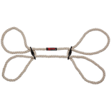 Fesselset Restrain Hanf für Hand- oder Fußgelenke Braun 160 cm
