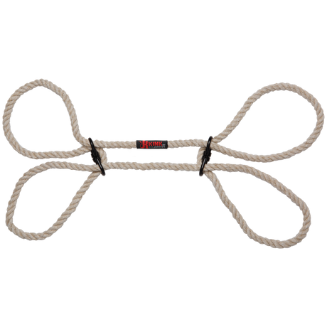 Fesselset Restrain Hanf für Hand- oder Fußgelenke Braun 160 cm