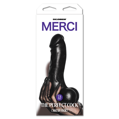 Realistischer Dildo Perfect Schwarz 15 x Ø 4,3 cm