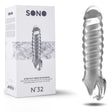 Penishülle Sono N°32 mit Verlängerung Transparent 11 x Ø 3 cm