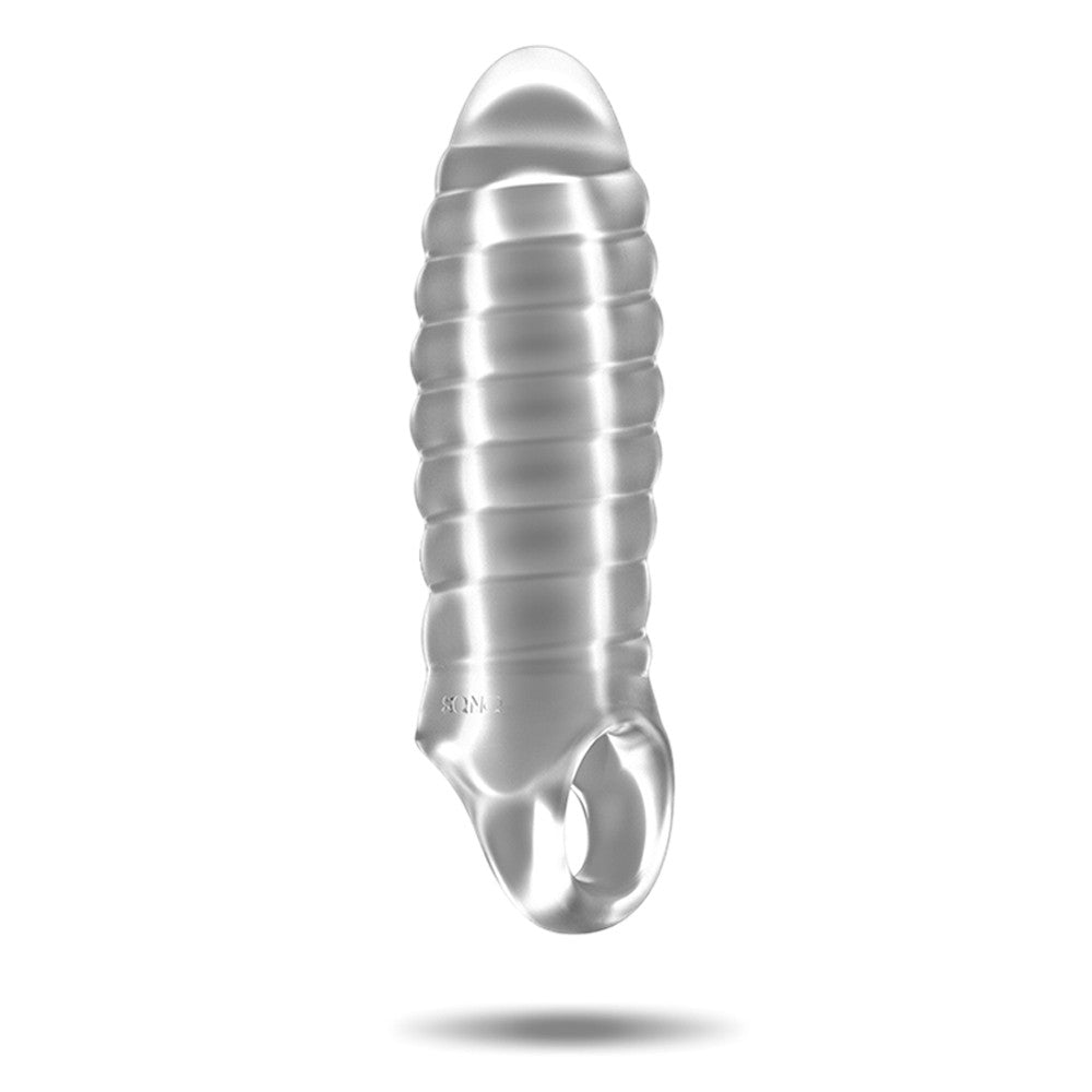 Penishülle mit Verlängerung Transparent Modell 4