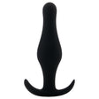 Analplug mit Griff Klein Schwarz 9,5 cm