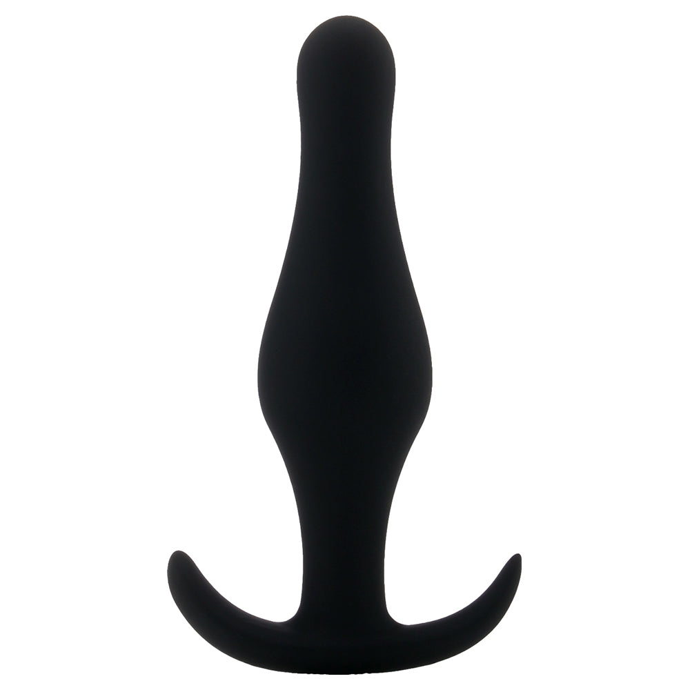 Analplug mit Griff klein Schwarz