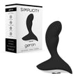 Analvibrator Simplicity Geron Schwarz 8,8 x 3 cm