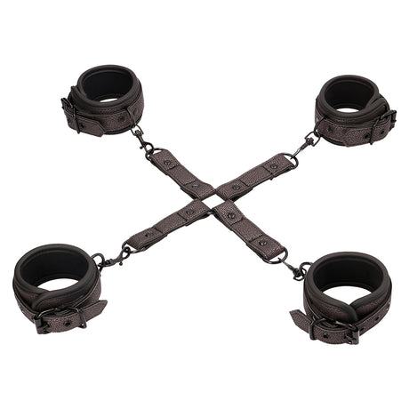 Hogtie-Fessel Schwarz