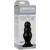 Analplug Master Tool Nr. 4 Schwarz 14,7 x Ø 6,4 cm