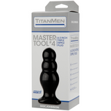 Analplug Master Tool Nr. 4 Schwarz 14,7 x Ø 6,4 cm
