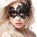 Maske Royal aus Spitze Schwarz