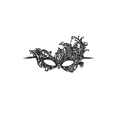 Maske Royal aus Spitze Schwarz
