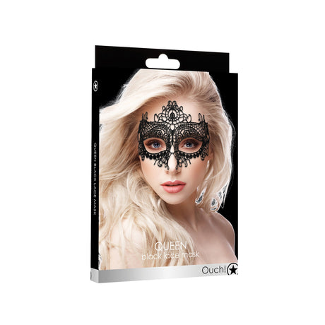 Maske Queen Schwarz