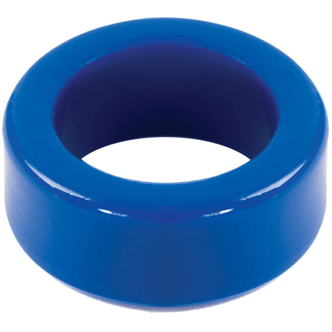 Penisring Stretch to Fit dehnbar Blau 3,8 x Ø 3,8 cm