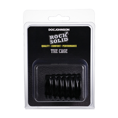 Penisring Käfig Schwarz 3,8 x Ø 3,8 cm