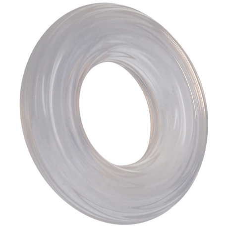 Penisring Donut gerippt Durchsichtig 5,8 x Ø 5,8 cm